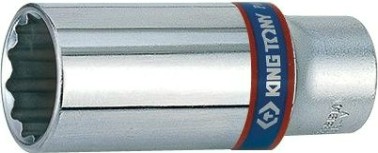 Головка двенадцатигранная с посадкой 3/8" KING TONY 323008M 8 мм глубокая