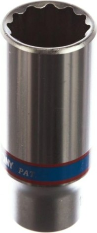 Головка двенадцатигранная с посадкой 3/8" KING TONY 323019M 19 мм глубокая