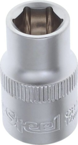 Головка шестигранная с посадкой 1/2" AV Steel AV-520012 12 мм