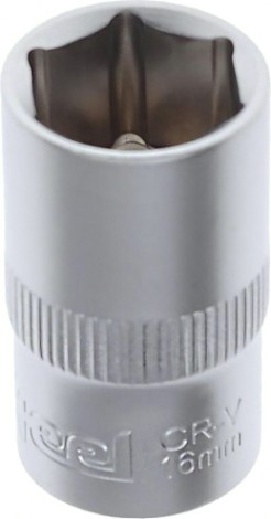 Головка шестигранная с посадкой 1/2" AV Steel AV-520016 16 мм