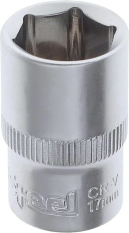 Головка шестигранная с посадкой 1/2" AV Steel AV-520017 17 мм Головка шестигранная с посадкой 1/2" AV Steel AV-520017 17 мм