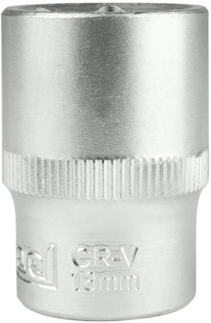 Головка шестигранная с посадкой 1/2" AV Steel AV-520018 18 мм Головка шестигранная с посадкой 1/2" AV Steel AV-520018 18 мм