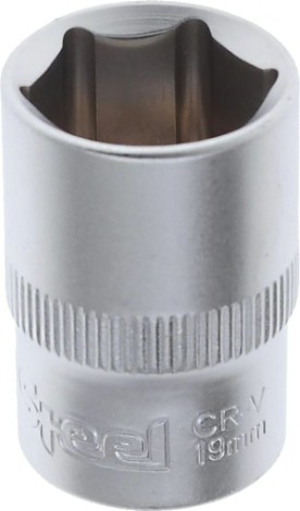 Головка шестигранная с посадкой 1/2" AV Steel AV-520019 19 мм Головка шестигранная с посадкой 1/2" AV Steel AV-520019 19 мм