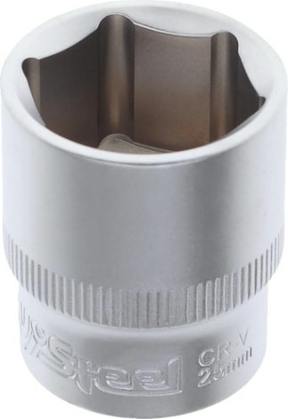 Головка шестигранная с посадкой 1/2" AV Steel AV-520025 25 мм Головка шестигранная с посадкой 1/2" AV Steel AV-520025 25 мм