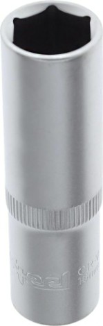 Головка шестигранная с посадкой 1/2" AV Steel AV-520216 16 мм глубокая