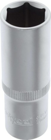 Головка шестигранная с посадкой 1/2" AV Steel AV-520219 19 мм глубокая