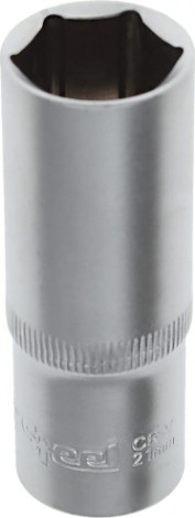 Головка шестигранная с посадкой 1/2" AV Steel AV-520221 21 мм глубокая