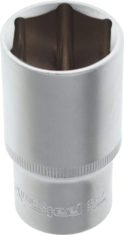 Головка шестигранная с посадкой 1/2" AV Steel AV-520232 32 мм глубокая