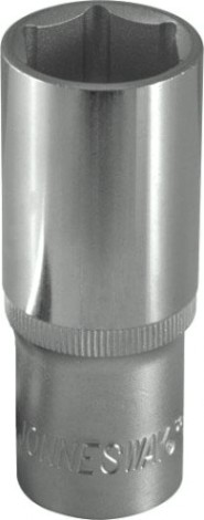 Головка шестигранная с посадкой 1/2" JONNESWAY S04HD4113 13 мм [047236]