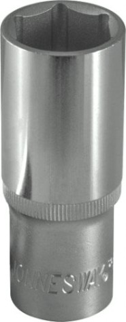 Головка шестигранная с посадкой 1/2" JONNESWAY S04HD4115 15 мм [047238]
