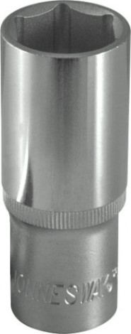 Головка шестигранная с посадкой 1/2" JONNESWAY S04HD4119 19 мм [047242]