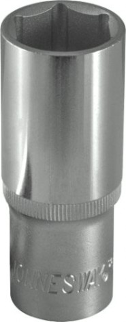 Головка шестигранная с посадкой 1/2" JONNESWAY S04HD4124 24 мм [047247]