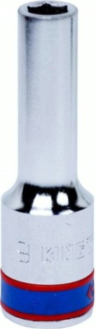 Головка шестигранная с посадкой 1/2" KING TONY 423509М 9 мм глубокая [423509M]