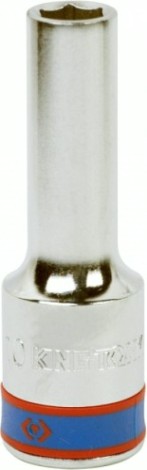 Головка шестигранная с посадкой 1/2" KING TONY 423510М 10 мм глубокая [423510M]
