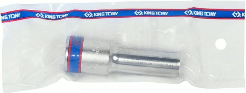 Головка шестигранная с посадкой 1/2" KING TONY 423510М 10 мм глубокая [423510M]