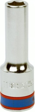 Головка шестигранная с посадкой 1/2" KING TONY 423511М 11 мм глубокая [423511M]