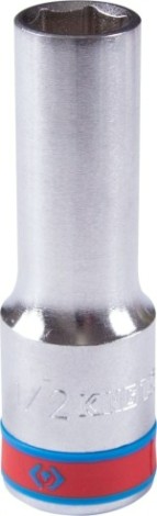 Головка шестигранная с посадкой 1/2" KING TONY 423516S 1/2" дюймовая, глубокая