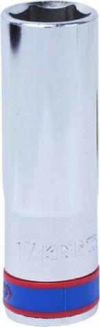 Головка шестигранная с посадкой 1/2" KING TONY 423517М 17 мм глубокая [423517M]