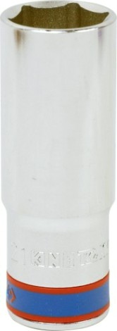 Головка шестигранная с посадкой 1/2" KING TONY 423527М 27 мм глубокая [423527M]