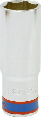 Головка шестигранная с посадкой 1/2" KING TONY 423528М 28 мм глубокая [423528M]