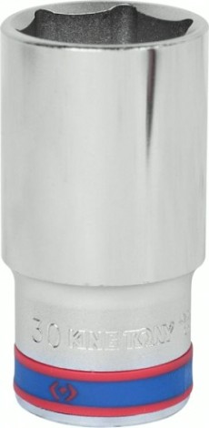 Головка шестигранная с посадкой 1/2" KING TONY 423530М 30 мм глубокая [423530M]