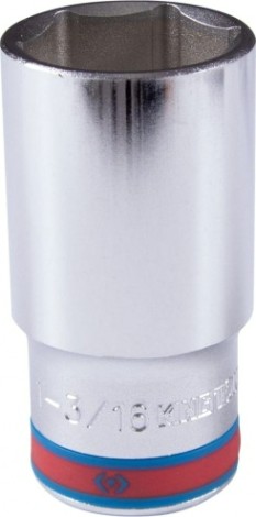 Головка шестигранная с посадкой 1/2" KING TONY 423538S 1-3/16" дюймовая, глубокая