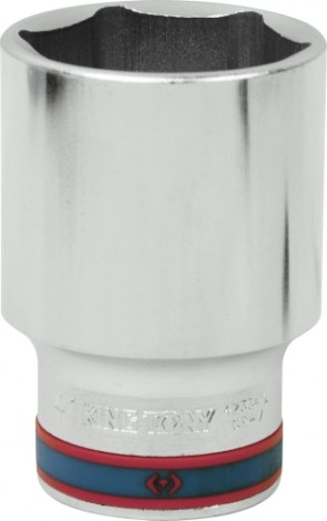 Головка шестигранная с посадкой 1/2" KING TONY 423541M 41 мм глубокая