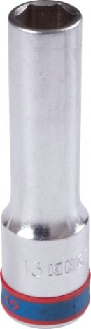 Головка шестигранная с посадкой 1/2" KING TONY 424513M 13 мм глубокая