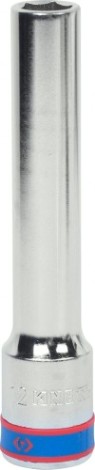 Головка шестигранная с посадкой 1/2" KING TONY 425512M 12 мм глубокая