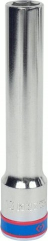Головка шестигранная с посадкой 1/2" KING TONY 425513M 13 мм глубокая