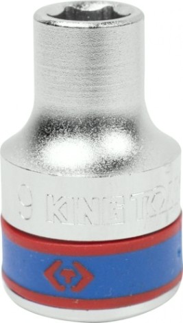 Головка шестигранная с посадкой 1/2" KING TONY 433509М 9 мм [433509M]