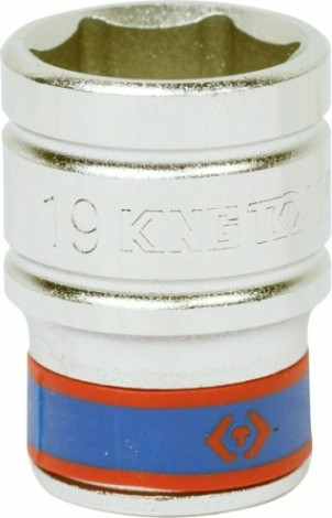 Головка шестигранная с посадкой 1/2" KING TONY 433519М 19 мм [433519M]