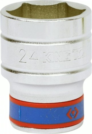 Головка шестигранная с посадкой 1/2" KING TONY 433524М 24 мм [433524M]