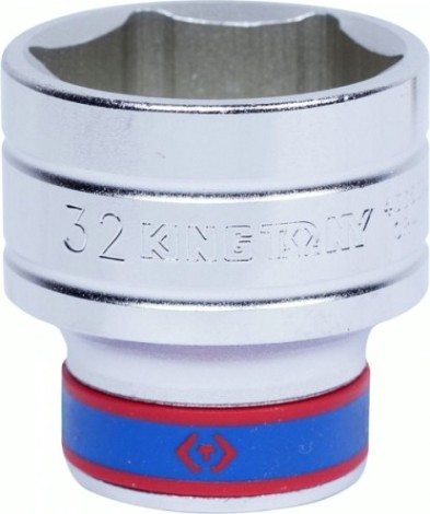 Головка шестигранная с посадкой 1/2" KING TONY 433532М 32 мм [433532M]
