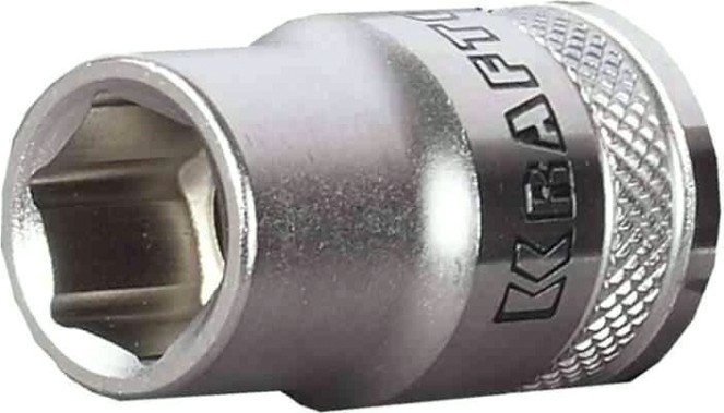 Головка шестигранная с посадкой 1/2" KRAFTOOL "INDUSTRIE QUALITAT" торцевая CR-V, Flank, 14 мм [27805-14_z01]