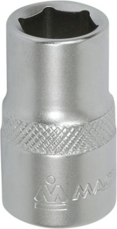 Головка шестигранная с посадкой 1/2" МАСТАК 000-40008 торцевая стандартная 08 мм
