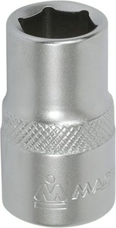 Головка шестигранная с посадкой 1/2" МАСТАК 000-40014 торцевая стандартная 14 мм