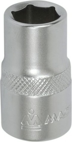 Головка шестигранная с посадкой 1/2" МАСТАК 000-40016 торцевая стандартная 16 мм