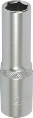 Головка шестигранная с посадкой 1/2" МАСТАК 001-40016 торцевая глубокая 16 мм