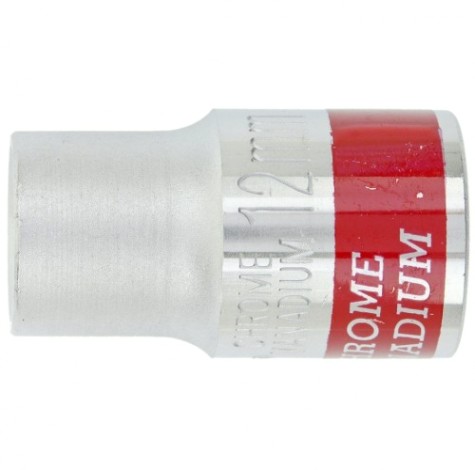 Головка шестигранная с посадкой 1/2" MATRIX 13112 12 мм, CrV Головка шестигранная с посадкой 1/2" MATRIX 13112 12 мм, CrV