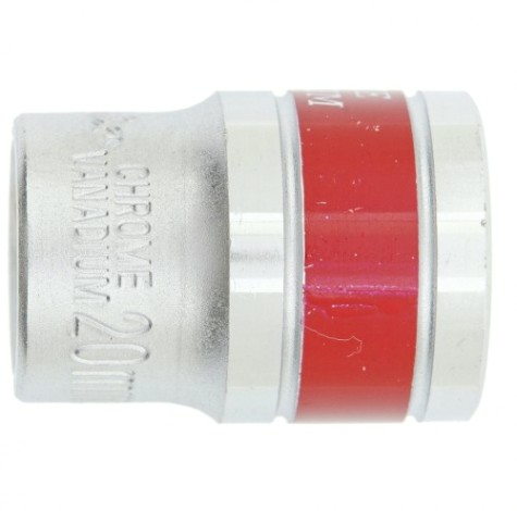 Головка шестигранная с посадкой 1/2" MATRIX 13120 20 мм, CrV Головка шестигранная с посадкой 1/2" MATRIX 13120 20 мм, CrV