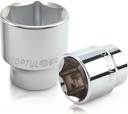 Головка шестигранная с посадкой 1/2" TOPTUL BAEA1632 32 мм Головка шестигранная с посадкой 1/2" TOPTUL BAEA1632 32 мм