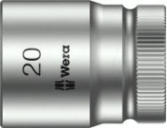 Головка шестигранная с посадкой 1/2" WERA 20 мм WE-003611 [WE-003611]