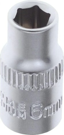 Головка шестигранная с посадкой 1/4" AV Steel AV-500006 6,0 мм