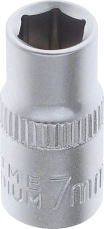 Головка шестигранная с посадкой 1/4" AV Steel AV-500007 7,0 мм