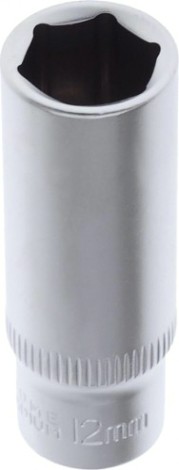 Головка шестигранная с посадкой 1/4" AV Steel AV-500212 12,0 мм глубокая