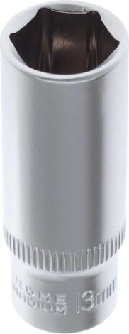 Головка шестигранная с посадкой 1/4" AV Steel AV-500213 13,0 мм глубокая