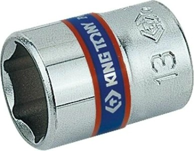 Головка шестигранная с посадкой 1/4" KING TONY 233508М 8 мм [233508M]