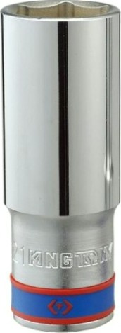 Головка шестигранная с посадкой 3/4" KING TONY 623525M 25 мм, глубокая