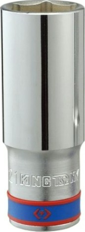 Головка шестигранная с посадкой 3/4" KING TONY 623557M 57 мм, глубокая